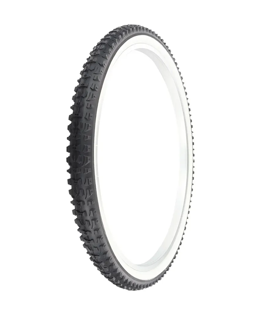 PRO+ Bicycle Tire 26" x 2.10" P-103 Black/White Sidewall