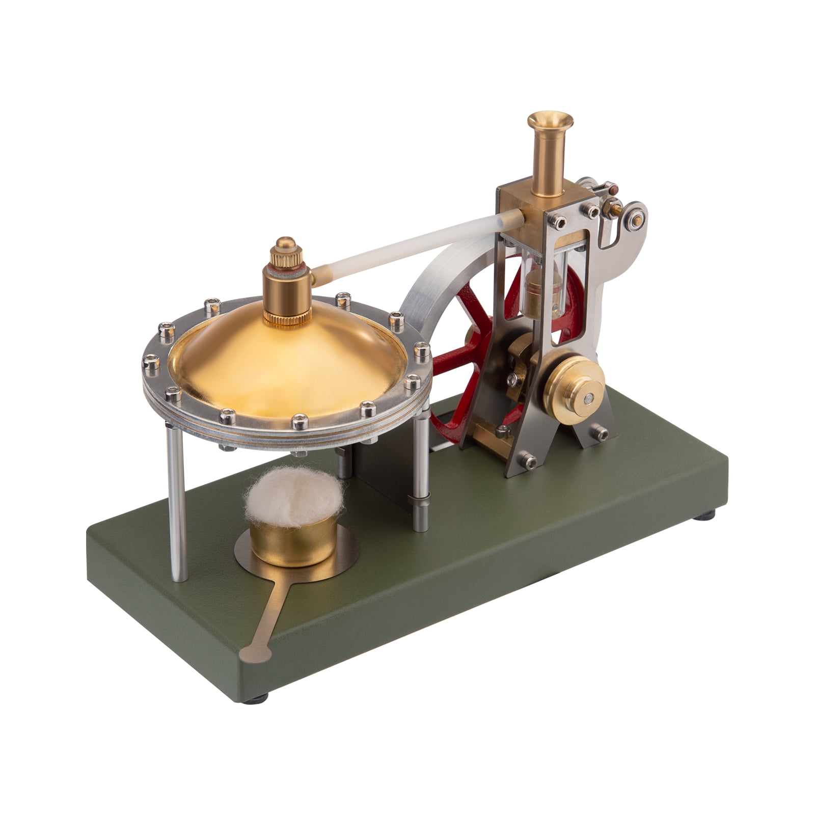ENJOMOR Steam Engine Kit, Retro Vertical Engine Model with Spherical ...