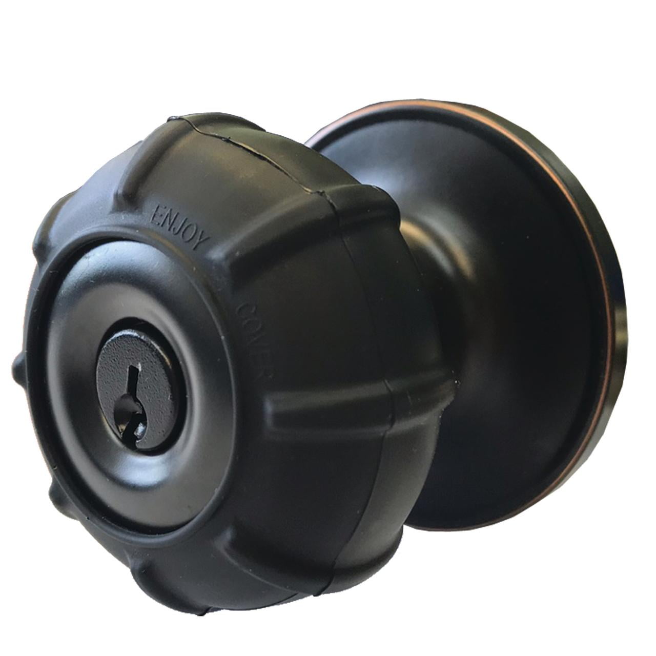 ENJOY COVER 4 Pack Silicone Door knob Grips Maximum Grip Nonslip Arthritis & Senior Living Aids
