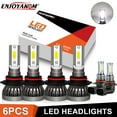 thumbnail image 1 of ENJOYAKOM 6pcs For Toyota Sienna 2006-2010 9005 9006 9145 LED Headlight High Low Beam + Fog Light Bulb Kit, 1 of 12