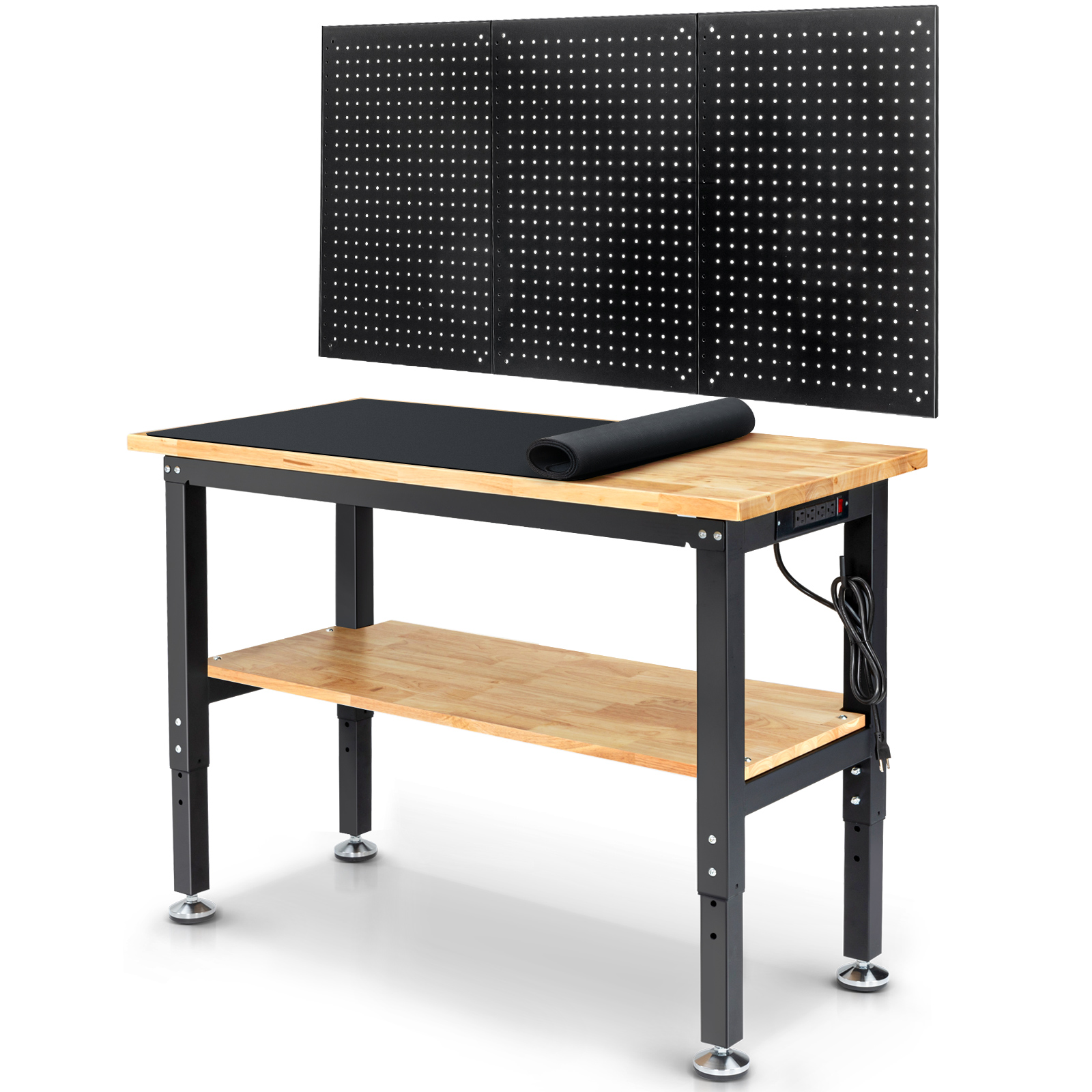 WORKPRO Electric Standing Desk, Heavy Duty 48"x24" Desk, Height