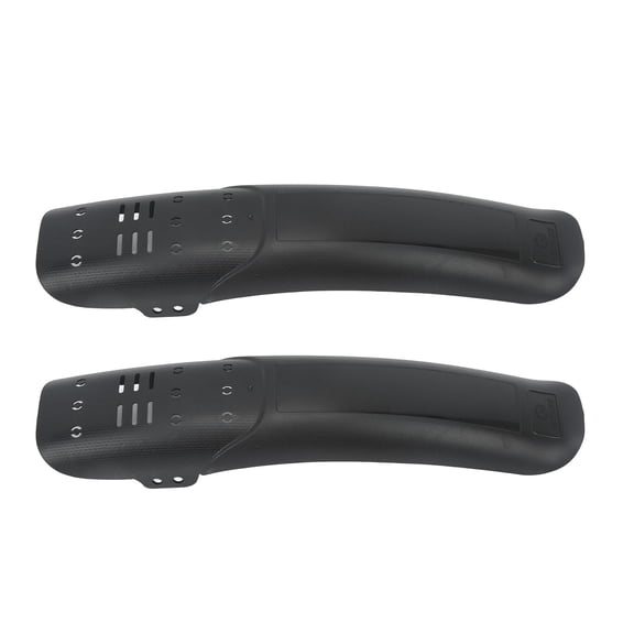 ENLEE Mountain Bike Fender Set, 2-Piece Universal Lengthened Hard Shell Plastic Resin Bicycle Mud Guards Front and Rear Protection for Outdoor Riding XC AM DH FR Bikes