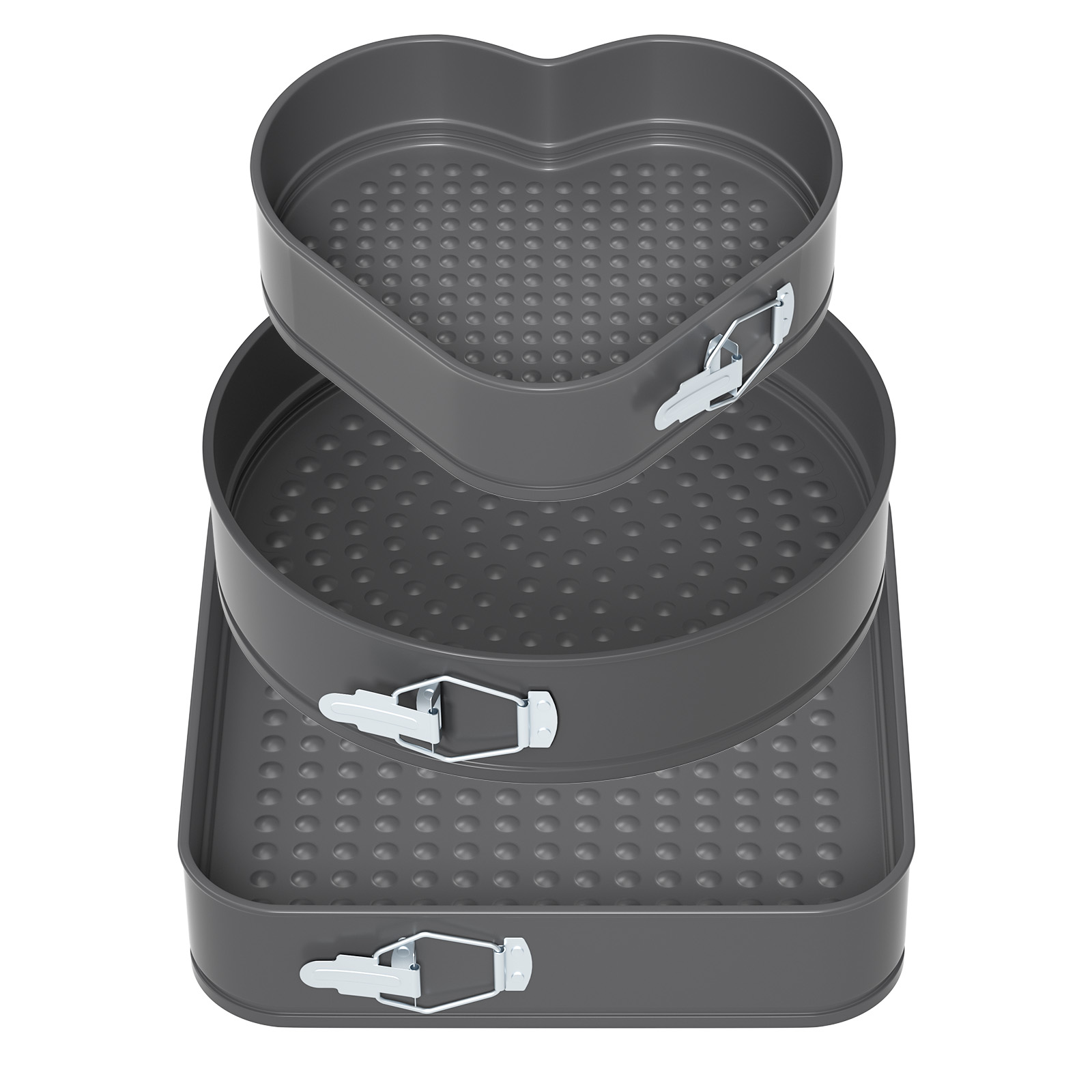 Wilton Aluminum Springform Pan, Wilton Aluminum Springform Pan, 9 in