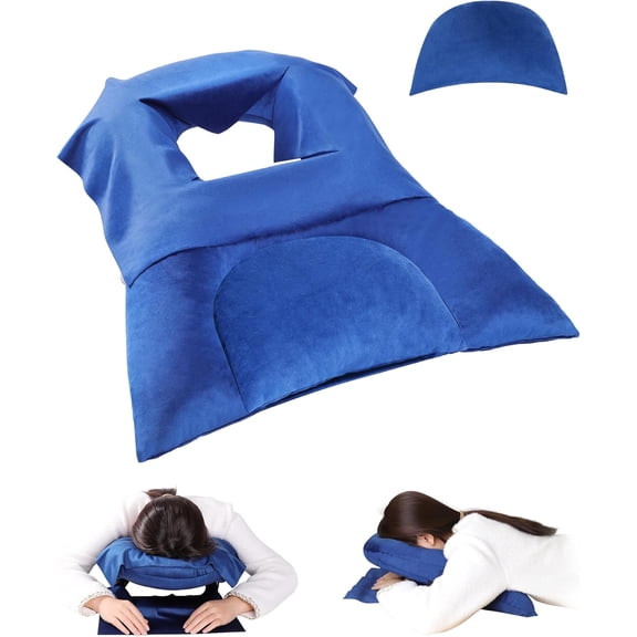 ENLUNTRA Face down pillow soft blue