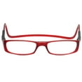 thumbnail image 1 of ENMJIAW Clic Magnetic Reading Glasses For Men Or Women,Computer Readers,Click Adjustable,Original Long (M-L,Red,350 Degrees), 1 of 9