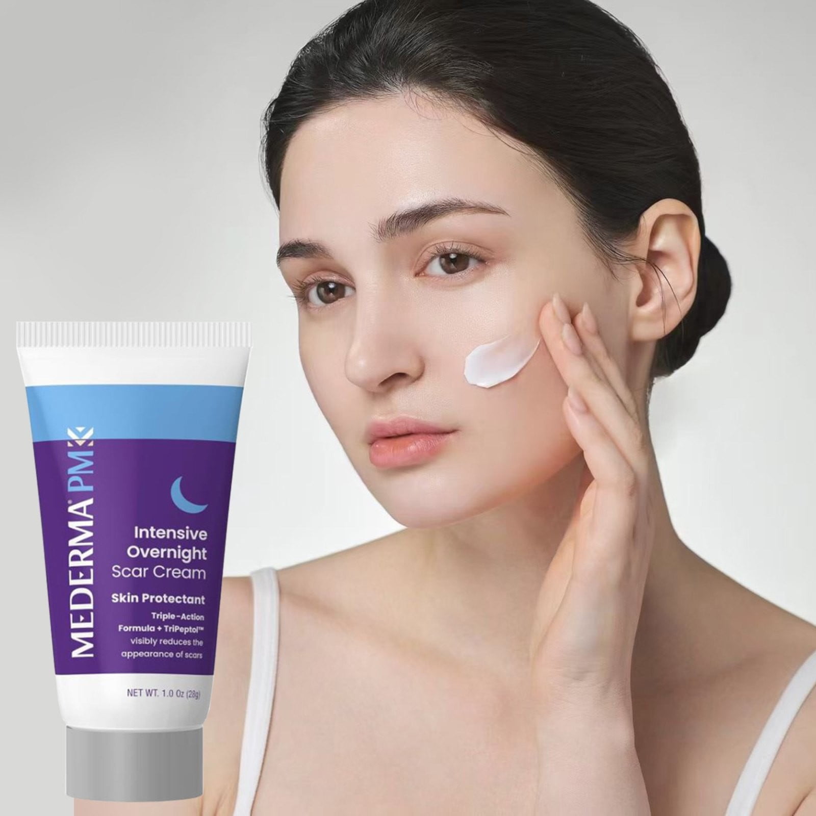 ENMJIAW Intensive Overnight Scar Cream, Works with Skin's Nighttime