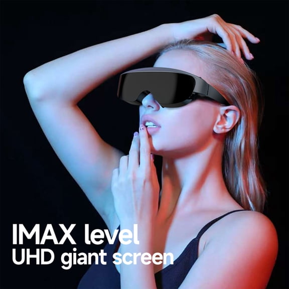 ENNESY Standalone AR Glasses Built-in Android 11, 400 Inch Virtual Giant Screen 4K OLED Myopia Adjustable Gaming Headset