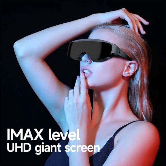 ENNESY Standalone AR Glasses Built-in Android 11, 400 Inch Virtual Giant Screen 4K OLED Myopia Adjustable Gaming Headset