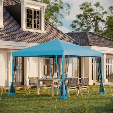 ENNSOO Canopy Tent 10x10 Instant Shelter Tent with Portable Design for Tailgating Festivals and Camping