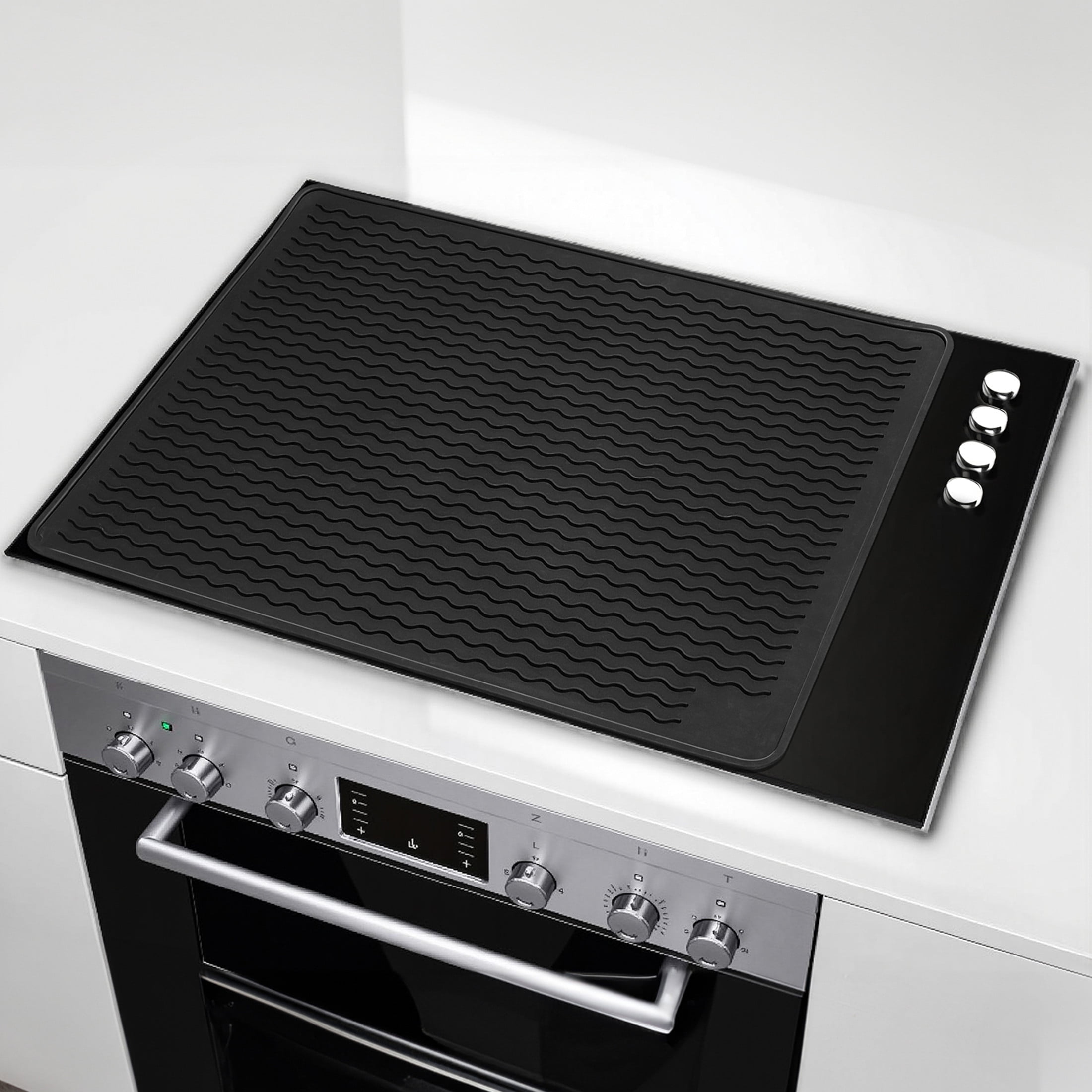 ENOKING Silicone Glass Top Cover for Electric Stove, Cooktop Protector ...