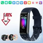 ENOMIR Smart Watch, Fitness Tracker for Android iPhone, Fitness Tracker with Heart Rate Sleep Monitor, Activity Tracker with IP68 Waterproof Pedometer Smartwatch for Women Man Blue