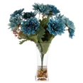 ENOVA FLORAL Mixed Artificial Daisy Floral Arrangements in Vase with