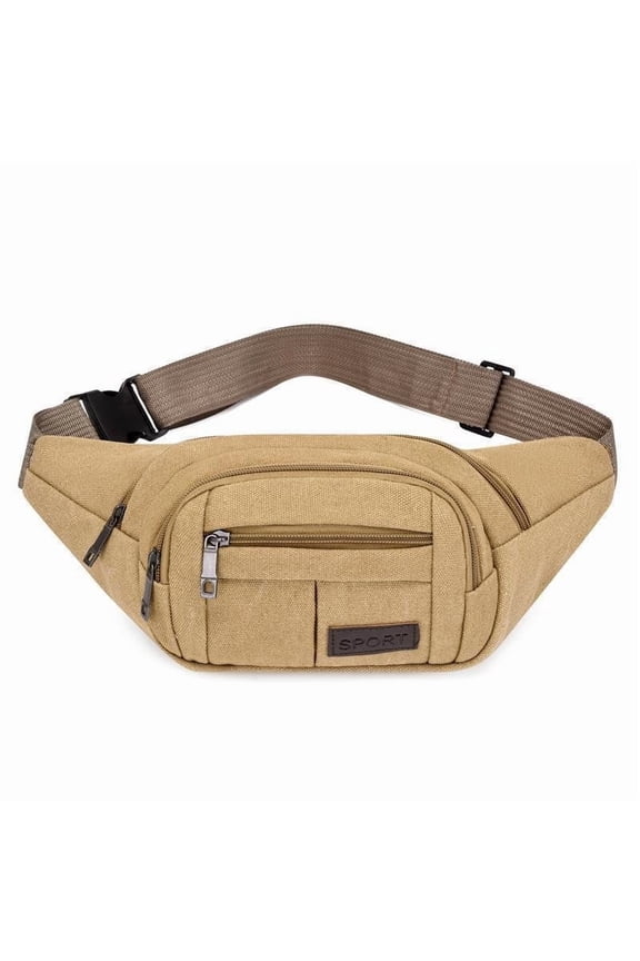 Fanny Pack Waist Bag: Small Hip Pouch Bum Bag Fannie Pack Phanny Fannypack Waistpack Bumbag Beltbag Sport Slim Fashionable for Jogging Hiking Hiker Woman Man
