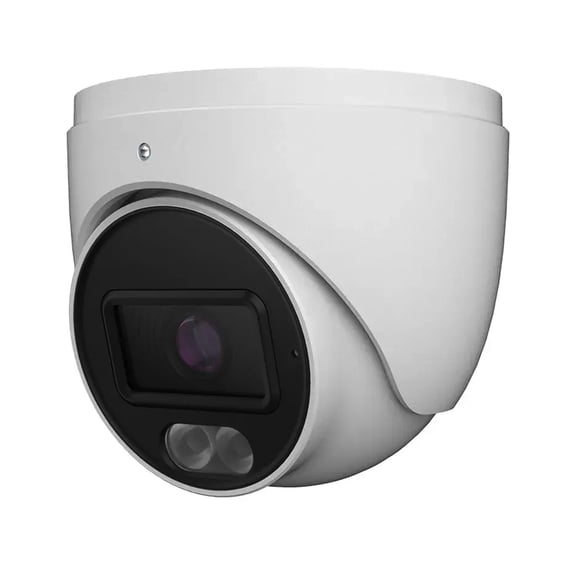 ENS Titanium IP-5IRD4S4C4-28 IP 4MP 2.8mm 98ft LED Dual Light Color With Mic Eyeball Camera