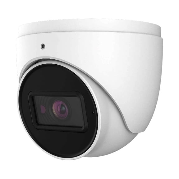 ENS Titanium IP-5IRD8E3B4-28 IP 8MP/4K 30fps 2.8mm 98ft IR Ai NDAA Mic WDR Turret Dome Camera