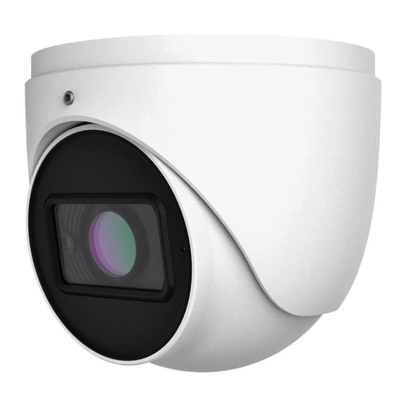 ENS Titanium IP-5IRD8E3B5-MZ 8MP 4K AI Turret Security Camera, 2.8-12mm Motorized Zoom, 164ft IR Night Vision, True 120dB WDR, Face Detection, PoE IP67