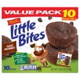 thumbnail image 1 of Little Bites Fudge Brownies, 10 packs, Real Chocolate Mini Muffins, 18 oz Multipack, 1 of 7