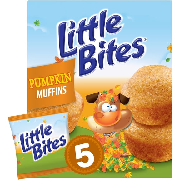 Entenmann's Little Bites Pumpkin Mini Muffins, 5 count, 7.5 oz
