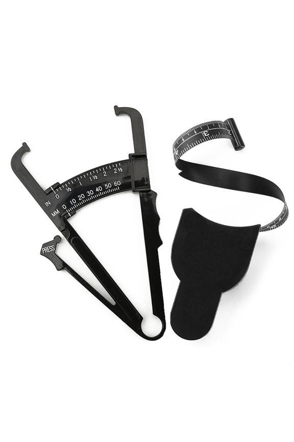 Automatic Telescopic Tape Measure and Body Fat Caliper-Body Measuring Tape Portable and Ergonomic for Fitness, Weight Loss, Tailoringstyle:style2;