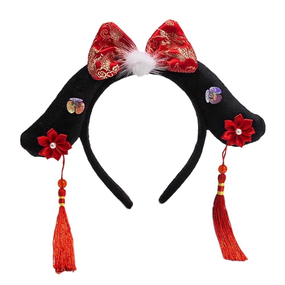 ENTASSER Chinese Princess Headband Ancient Chinese Traditional Hanfu ...