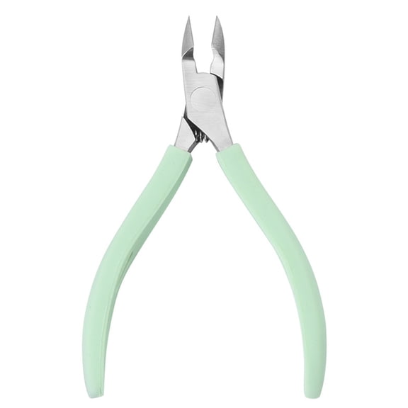 ENTASSER Cuticle Trimmer Cuticle Nippers Clippers Stainless Steel Hangnail Remover Sharp Cutter Pedicure Manicure Toolgreen