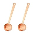 thumbnail image 1 of ENTASSER Kitchen 30 ml 2 Tbsp Measuring Scoop for Coffee, Nutraceuticals and Protein Powders, Stainless Steel, Set of 2rose gold, 1 of 5