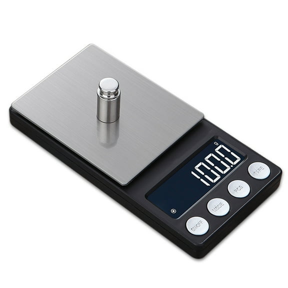 ENTASSER Mini Pocket 500/0.01g High Precision Balance LCD Backlit Display Digital Jewelry Scale Food Weight Kitchen Scale100g/0.01g