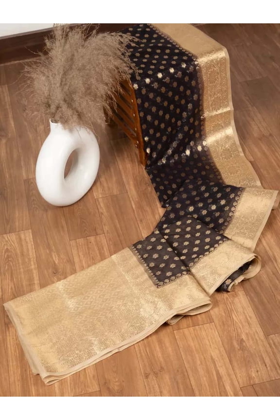 ENTELLUS | Banarasi Saree with Silk Georgette