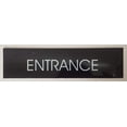 thumbnail image 1 of ENTRANCE SIGN (BLACK ALUMINUM), 1 of 2