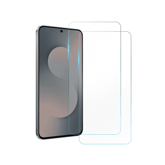ENTRONIX Screen Protector 2-Pack for Galaxy S25 FE , HD Clear Tempered Glass 9H Case Friendly Easy Install