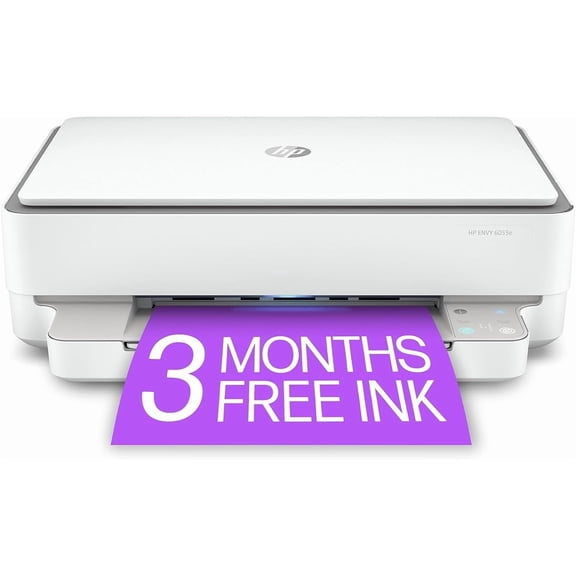 ENV 6055e Wireless Color All-in-One Printer with 3 Months Free Ink with + (223N1A) ()