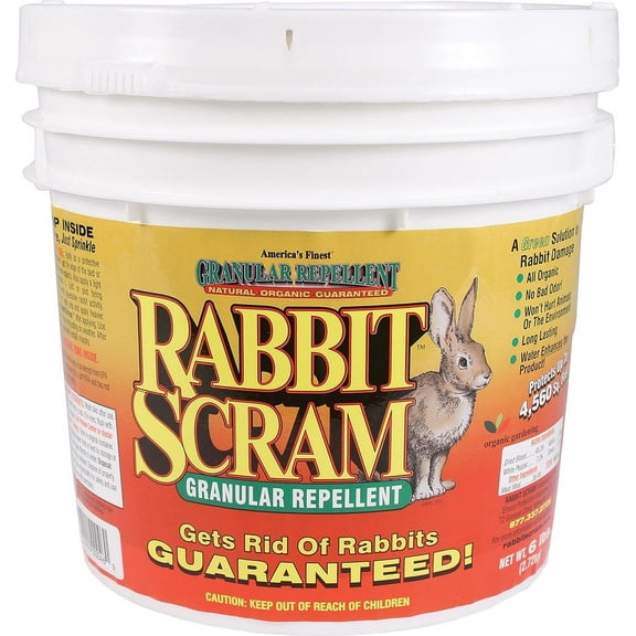 Epic Repellents Rabbit Scram Granular Rabbit Repellent - Bait - 6 lbs