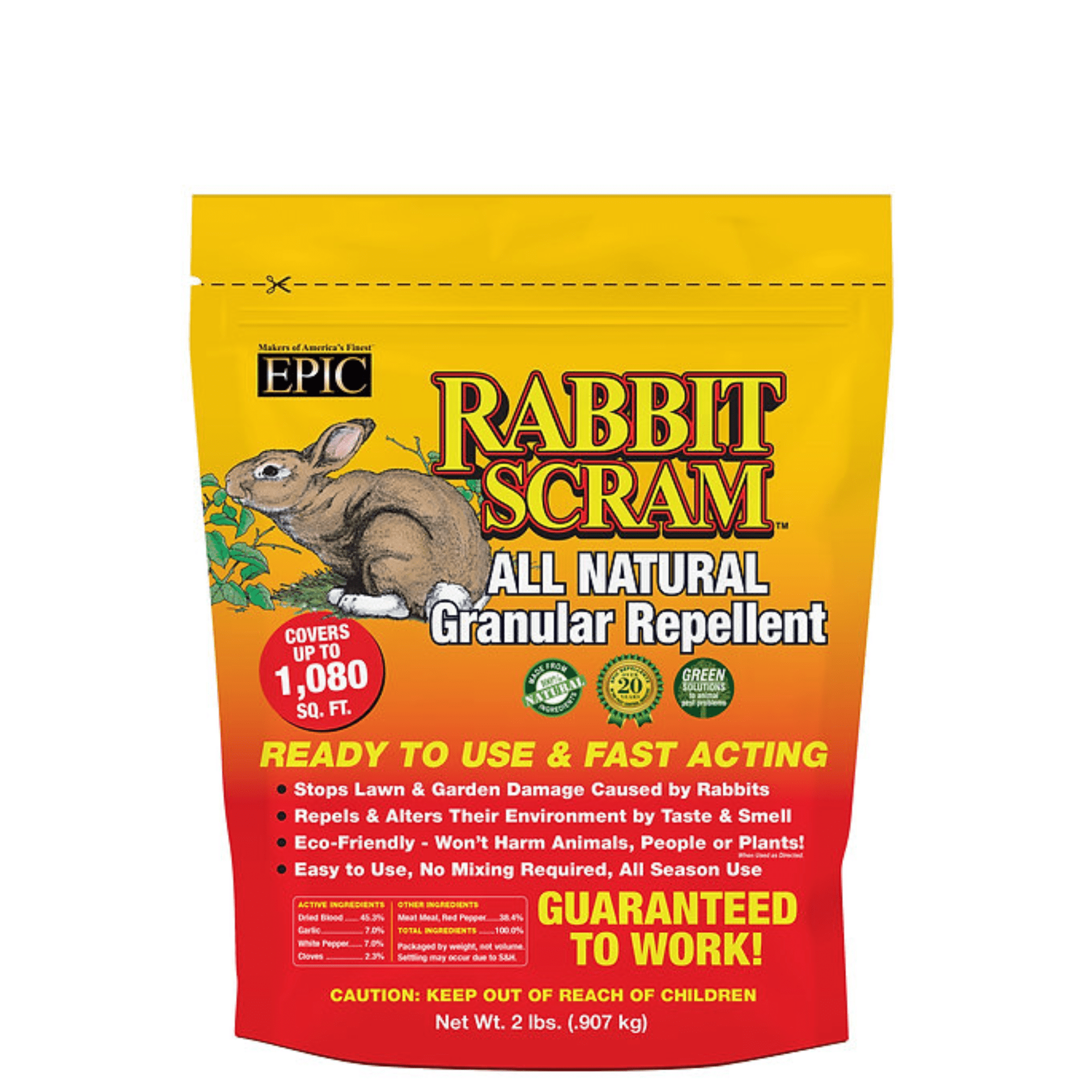 ENVIRO RABBIT SCRAM - BAG 2 LB
