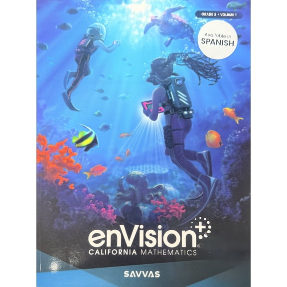 ENVISION+ CALIFORNIA 2027 MATH STUDENT EDITION GRADE 3 VOLUME 1