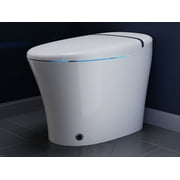ENVO by ANZZI Aura Smart Toilet Bidet with Remote & Auto Flush - White