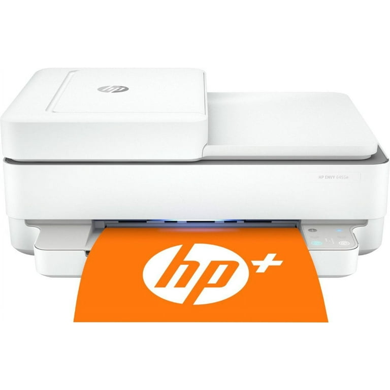 HP ENVY 6455e outlets Wireless Color Inkjet All-in-One Printer - White Brand New