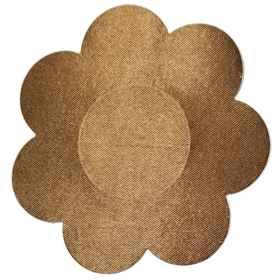 ENVY BODY SHOP Disposable Flower Petal Shape Adhesive Nipple Cover Breast Pasties, 25 pairs (50 count)