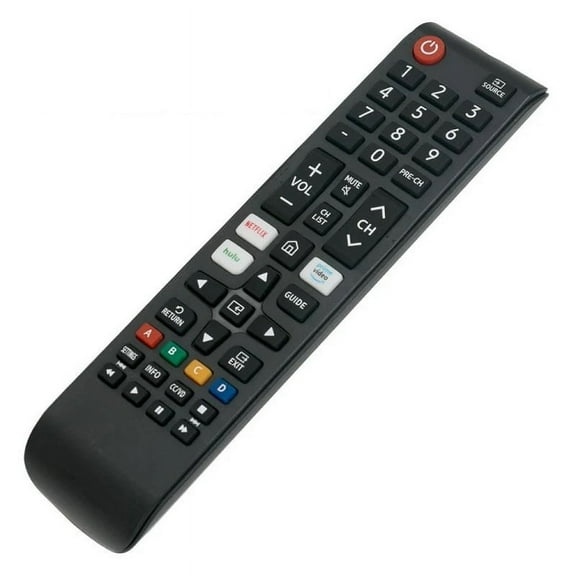 ENWShop Replacement Remote Control for Samsung TVs/Smart TV/4K SUHD/QLED TVs, Black, New
