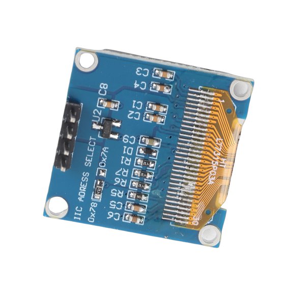 ENYOUNG 0.96 Inch OLED Display Module 128x64 Blue LCD Screen 12864 SPI I2C for 51 Series STM32 Arduino Raspberry Pi, 1.07 x 1.09 x 0.15 Inches Dual Unit Display Screen Pack