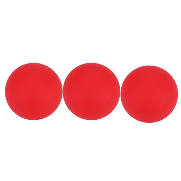 ENYOUNG 2.6 inches / 6.5 cm 3PCS Thud Juggling Balls Set for Beginner & Professionals Red