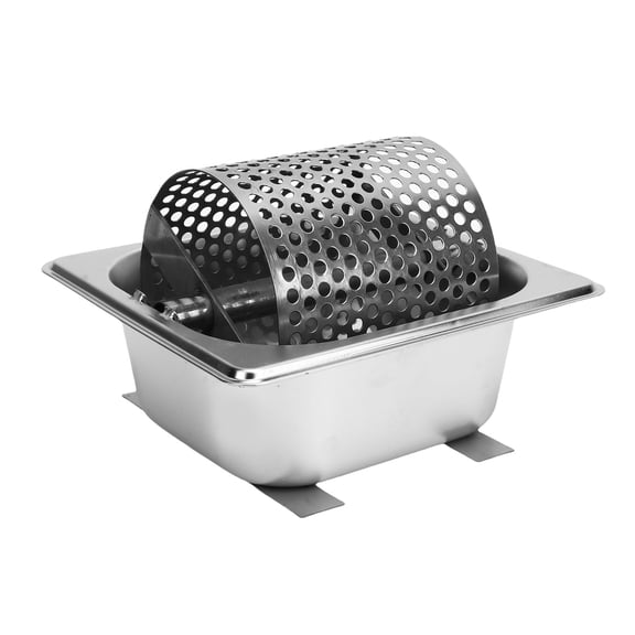 ENYOUNG 304 Stainless Steel Butter Wheel Roller for Golden Crust Even Spread Kitchen Grill Accessory for Burgers Bread BBQ Cookouts 6.9 inches / 17.5 cm