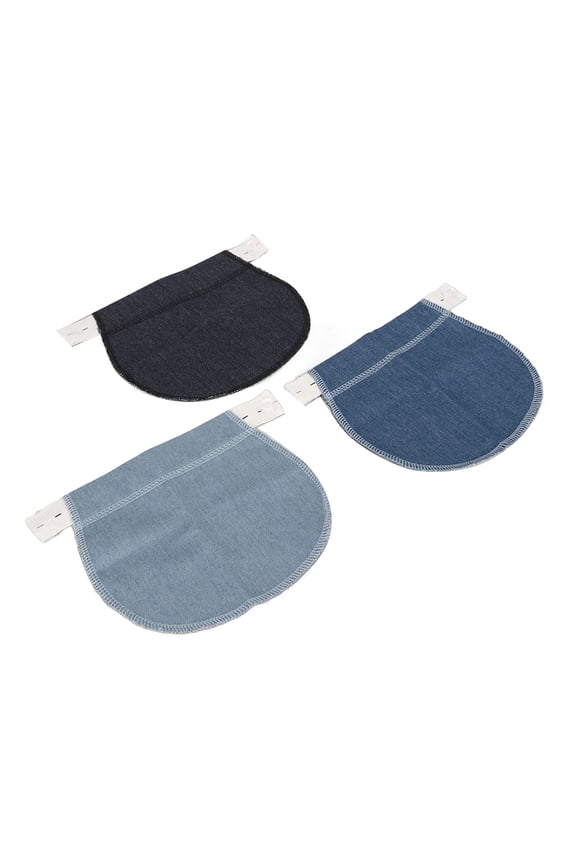 3pcs Maternity Pants Extender Professional Portable Adjustable Soft Elastic Pregnancy Waistband Extender