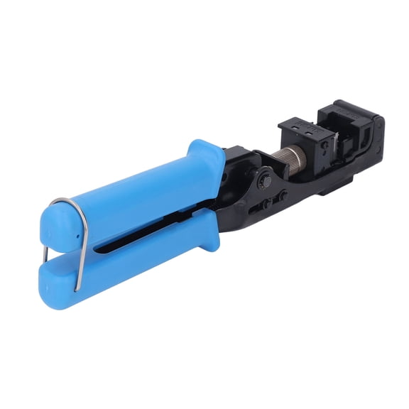 ENYOUNG 90 Degree Angled Speed Termination Tool RJ45 Crimp Tool for CAT6 CAT5e CAT6A Keystone Jacks Ethernet Crimper