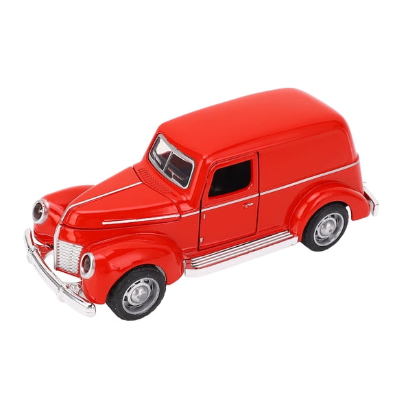 ENYOUNG Classic Alloy Car Model Toy for Children, Highly Simulation Vintage Car Collectible Vehicle Model (Red, 16.00 x 7.00 x 7.00 Inches / 40.6 x 17.8 x 17.8 cm)