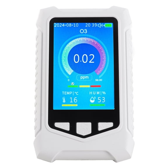 ENYOUNG Handheld O3 Meter Detector and Sensitive Air Quality Pollution Monitor for Ozone, Temperature and Humidity Testing, 14.00 x 9.00 x 6.00 inches / 35.6 x 22.9 x 15.2 cm