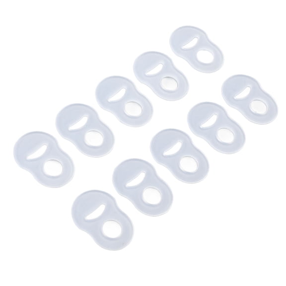 ENYOUNG Ingrown Toenail Corrector Ring Set, 10 Pcs Stretch Resistant Silicone Reusable Toe Nail Correct Brace Clips (8.00 x 6.00 x 3.00 inches / 20.3 x 15.2 x 7.6 cm)