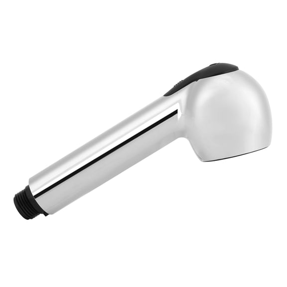 ENYOUNG Kitchen Tap Pull Out Faucet Nozzle Replacement Shower Spray Head 1/2 Inch BSPP Thread G1/2 Swivel Aerator Basin Mixer Spout Part (7.28 inches / 18.5 cm, Silver Finish)