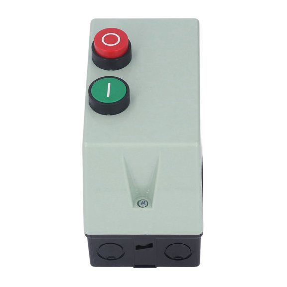 ENYOUNG Magnetic Starter IP55 Water Proof Flame Retardant Motor Control Switch Box Single Phase 220V 230V 9-13A 3KW 4HP 7.09 inches / 18 cm