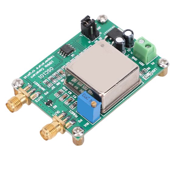 ENYOUNG OCXO Constant Temperature Crystal Module 10MHz Frequency Reference Standard Oscillator with PCB Material for Communications and High Precision Electronic Projects (4.72 in / 12.0 cm)