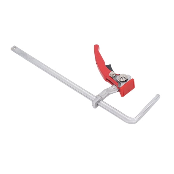 ENYOUNG Ratchet Track Clamp 300x60mm Professional Heavy Duty Guide Rail Clamp for Woodworking MFT Table Track Saw System High Precision Clamping Force (11.8 x 2.4 inches / 30.0 x 6.0 cm)